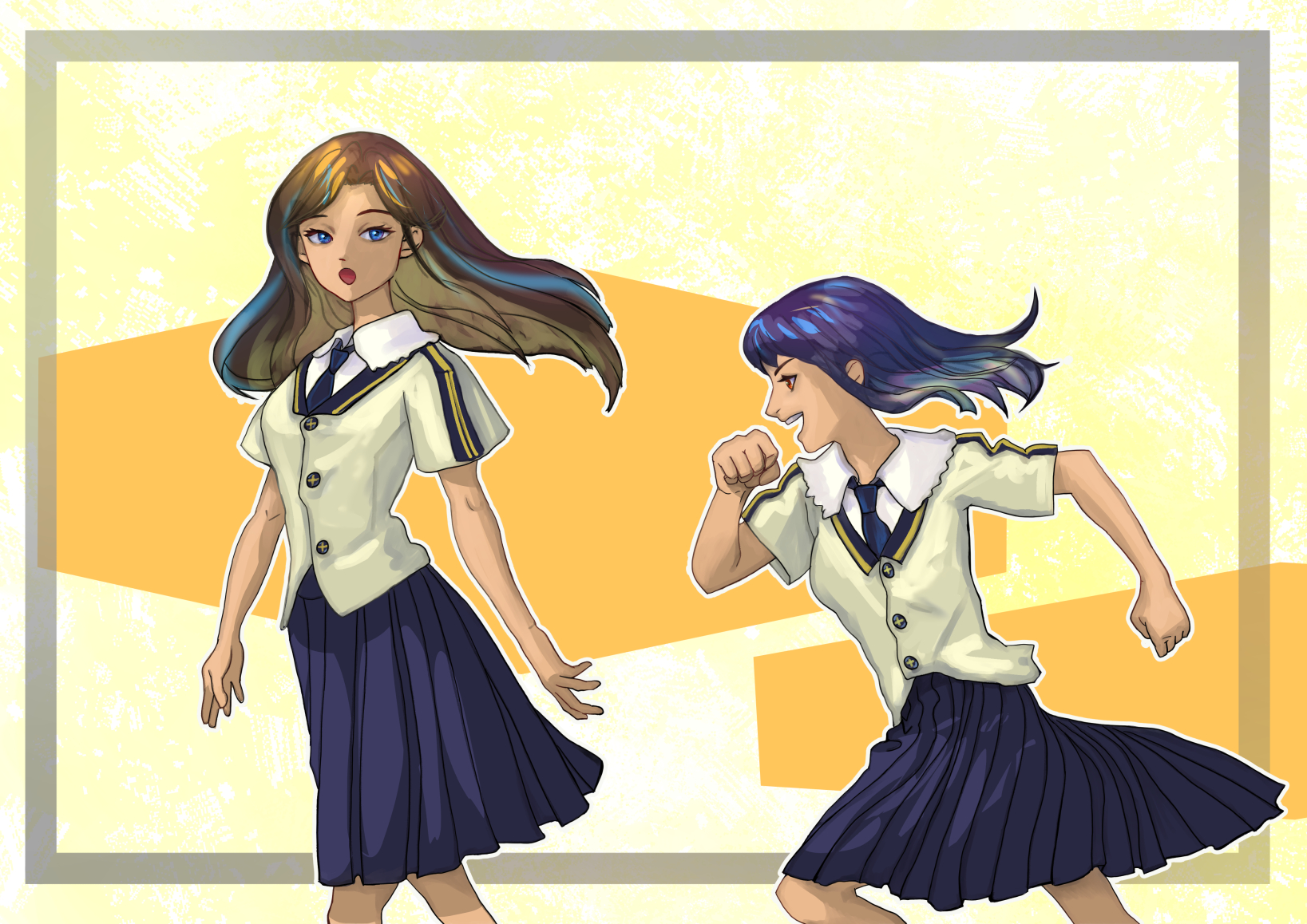 Sachiko イラスト he gaze at #sachikoart #黒髪男子 #イラスト #イラスト