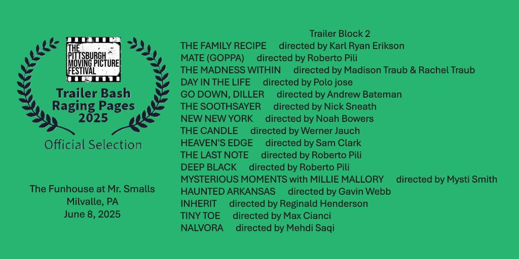 Trailer Official Selections for Trailer Bash 2025