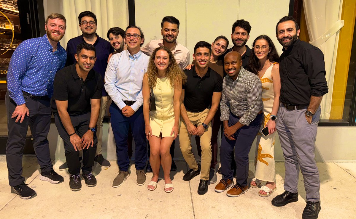 Welcome to all our new fellows <a href="/SylvesterCancer/">Sylvester Comprehensive Cancer Center</a> ! 🎉<a href="/dan_morgen/">Dan Morgenstern, MD, MSc</a> <a href="/AsadARauf/">Asad Rauf</a> <a href="/Valardilaavila/">Valentina Ardila</a> Jose Ferero and Derek Essegian
We’re thrilled to have you join the team and look forward to working together. Here's to a great start and many shared successes ahead. welcome to the family!
