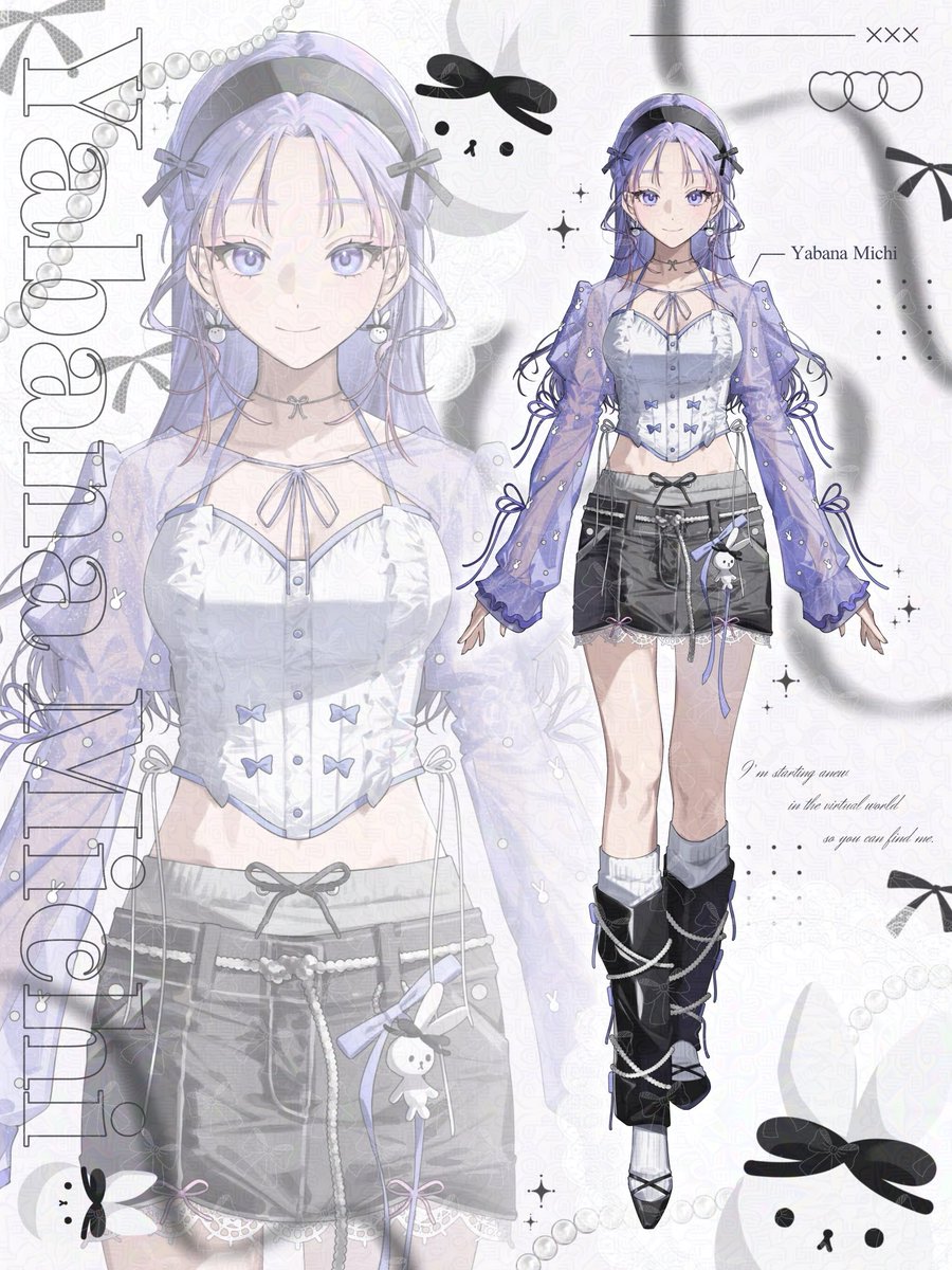 ✧ #立ち絵公開チャレンジ達成 ✧

あなたに見つけてもらうために
バーチャルの世界からハッシンします.ᐟ.ᐟ

改めまして、
圧倒的個人勢の 八華 道-ﾔﾊﾞﾅ ﾐﾁ- ﾃﾞｽ𑁍ࠬܓ

一緒にこの道、歩んでくれる❔

🔁🤍💬おむかえ︎𓂃𖡼.*ﾟ

#立ち絵公開