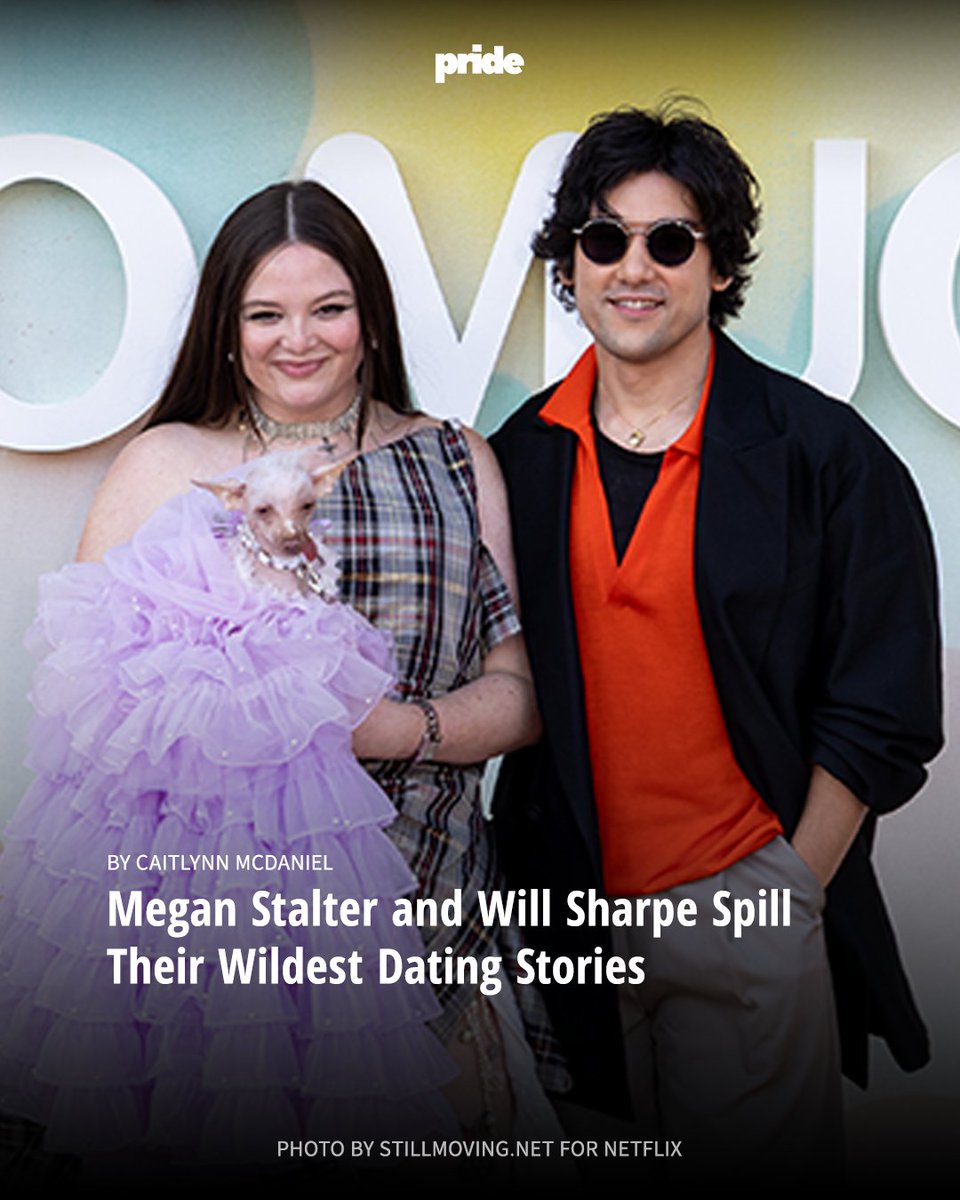 Pride's tweet image. How do you start a dating app convo without scaring someone off? Megan Stalter has thoughts 👀
The Too Much star joins co-star Will Sharpe and creator Lena Dunham to talk meet-cutes, dating disasters, and why romance isn’t the only way to find yourself gayety.com/megan-stalter-…