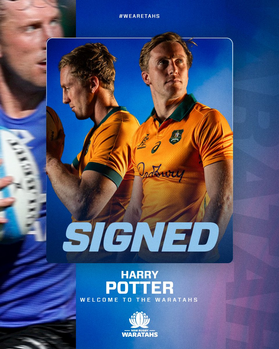 Welcome home Potts 🏡

Harry Potter has signed until the end of 2027

#wearetahs
