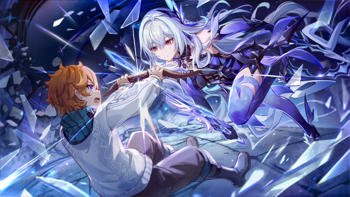 paimon_genshin7's tweet image. 「私が教えた武芸が、将来役に立つだろう。もっと強くなれ。」
@ csyday829 さん、素敵な作品ありがとな!
#原神5ꓸ7 #星と深淵とスカークと #スカーク #タルタリヤ