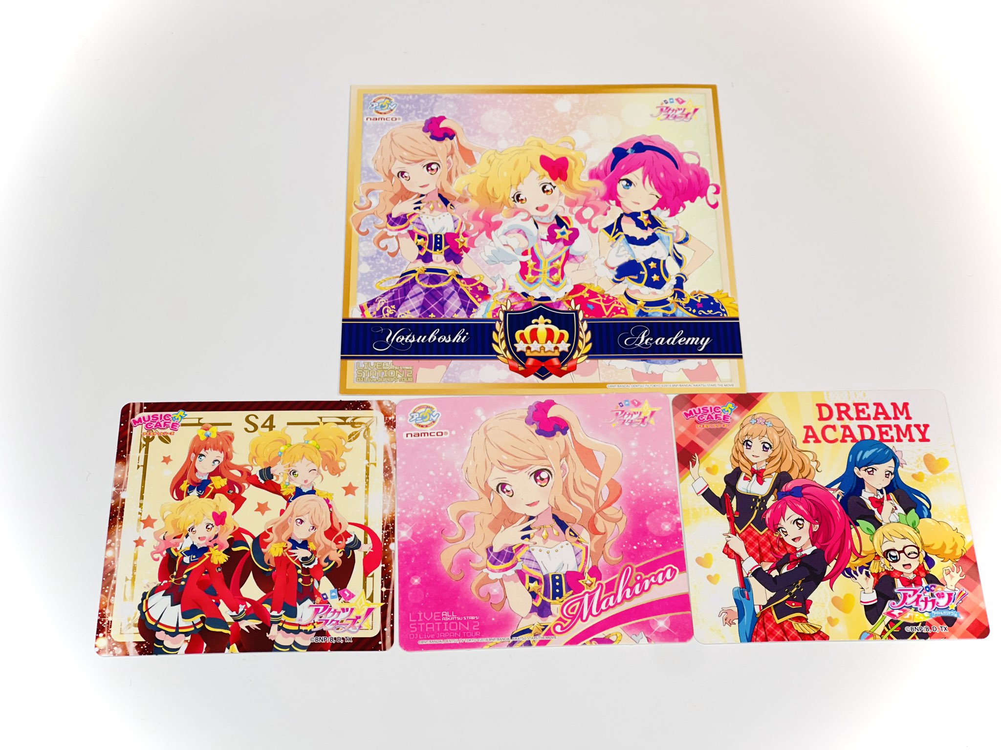 アイカツ　アニon コースター　まとめ売り 女児グッズ専門店🎀夢織屋2号店「きゅ〜と」 on X: 