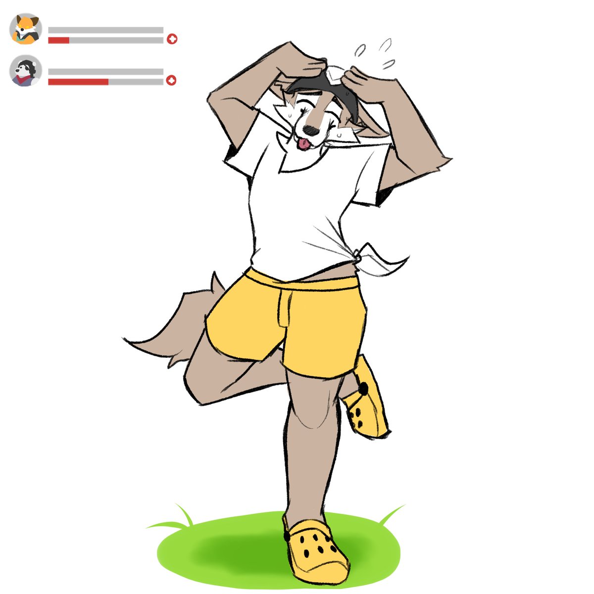 he's so bird brained