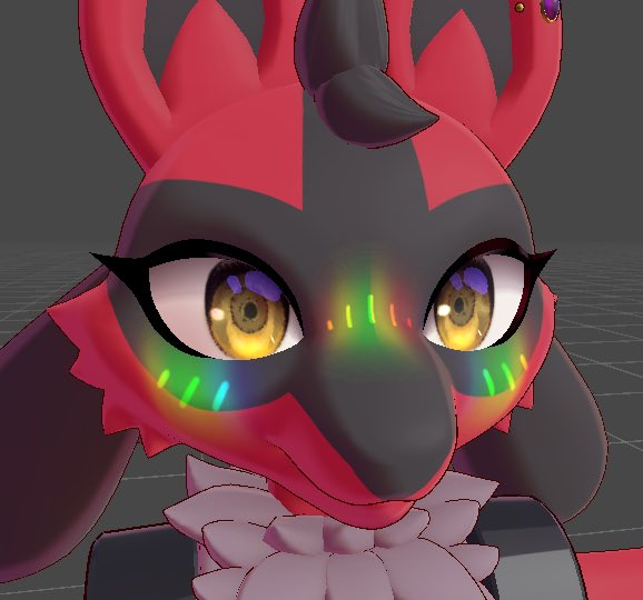 For those who didn’t know (and me who forgot to announce), when I came back from break on stream in June I showed my pride support by adding a rainbow blush to my lucario!~ I’ll still keep using it because I love it so much!~