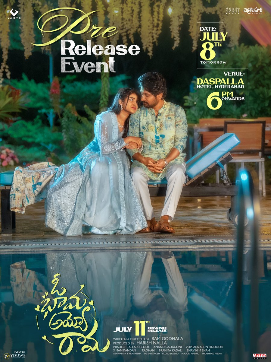 FukkardMemes's tweet image. #OhBhamaAyyoRama 🥳❤️ #OBAR Pre-Release Event Today, 6 PM Onwards 💥💥

📍Hotel Dasapalla

 In Theatres from JULY 11th ❤️‍🔥