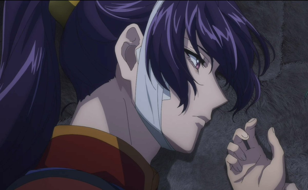 There is just something about Jinshi with messy hair.