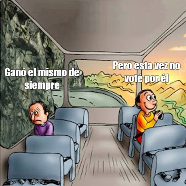 Cojala_Suave's tweet photo. No ganó el que querías, pero al menos esta vez no fuiste cómplice 😌
#Elecciones #VotoConsciente #HumorPolítico #MemePolítico #EstoSíEsConmigo
#PolíticaBogotana #Cójalasuave #Pensarincómoda https://t.co/png0xCslys