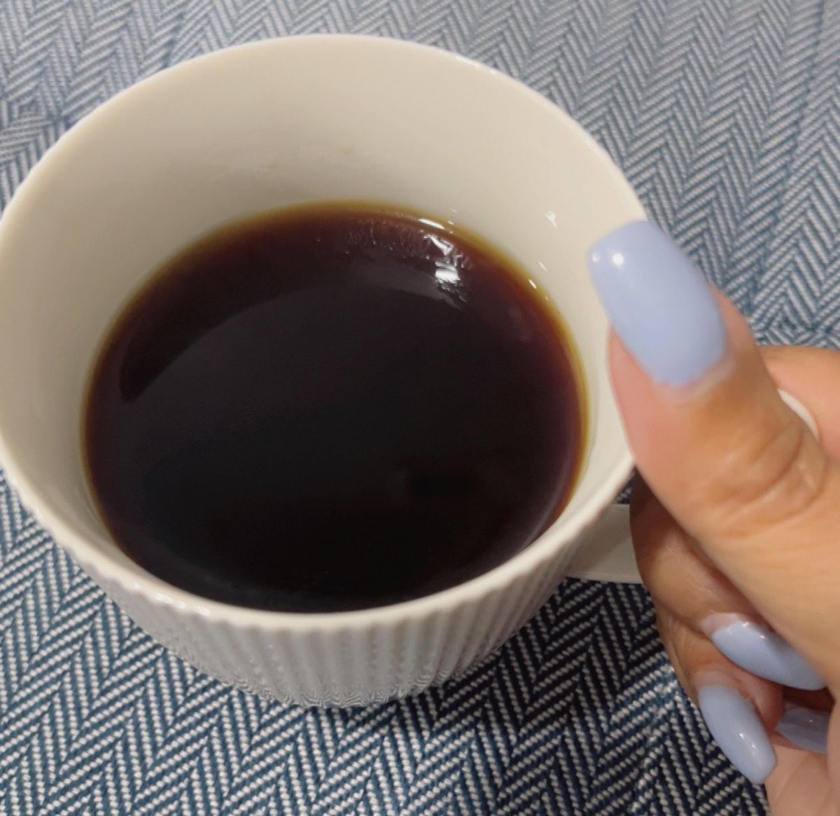 Black coffee for you and goodnight for me.. 

☺️👊⭐️