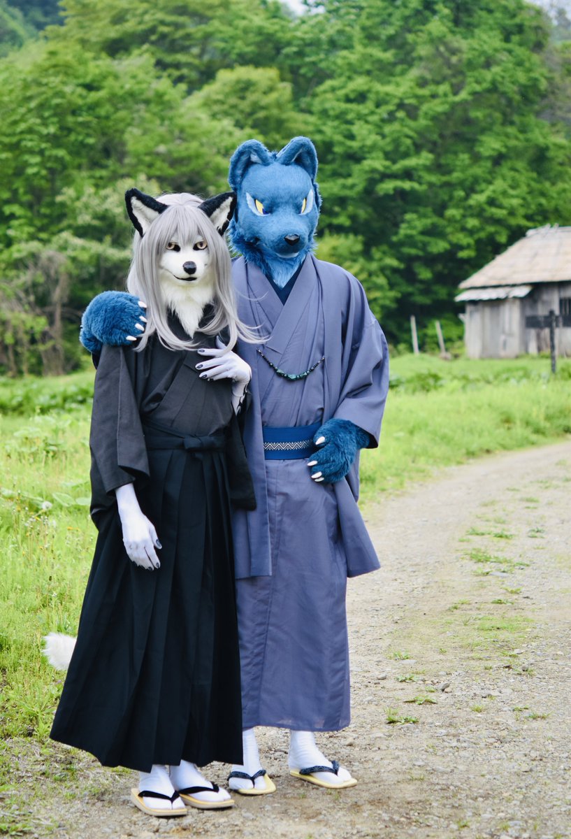 🤍🦊💙🐺
#ナハトの日