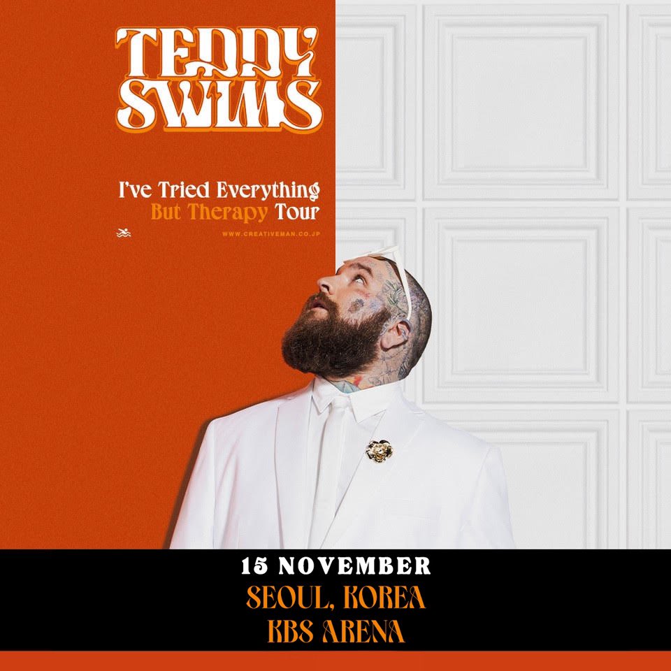 teddyswims's tweet image. Seoul, Korea !! We’re headed your way this November !! Tickets go on sale Tuesday, July 15 at 12 PM KST. I can’t wait to see y’all !! I LOVE YOU 🧡