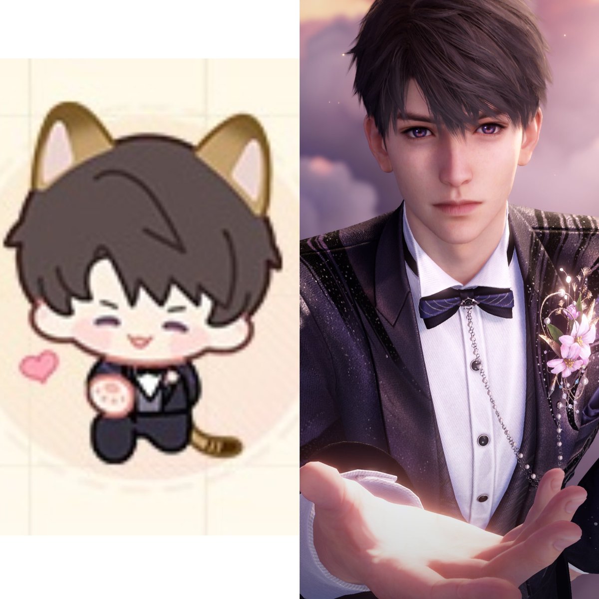 paperappleb's tweet photo. Smol and big Caleb wants to marry you https://t.co/fQoLUeZTjP