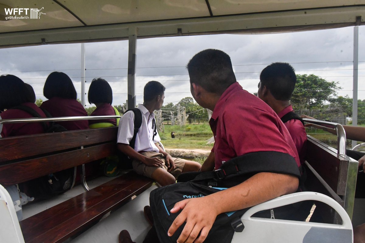 Our first 2025 #wildlife #education project tour! 🌿 39 local students visited #WFFT to learn about #rescued #animals &amp; why protecting #Thailand’s biodiversity matters. Thanks to <a href="/GI_TOC/">Global Initiative</a> 's Resilience Fund for helping us inspire the next generation to fight wildlife crime. 💚🐘🐒