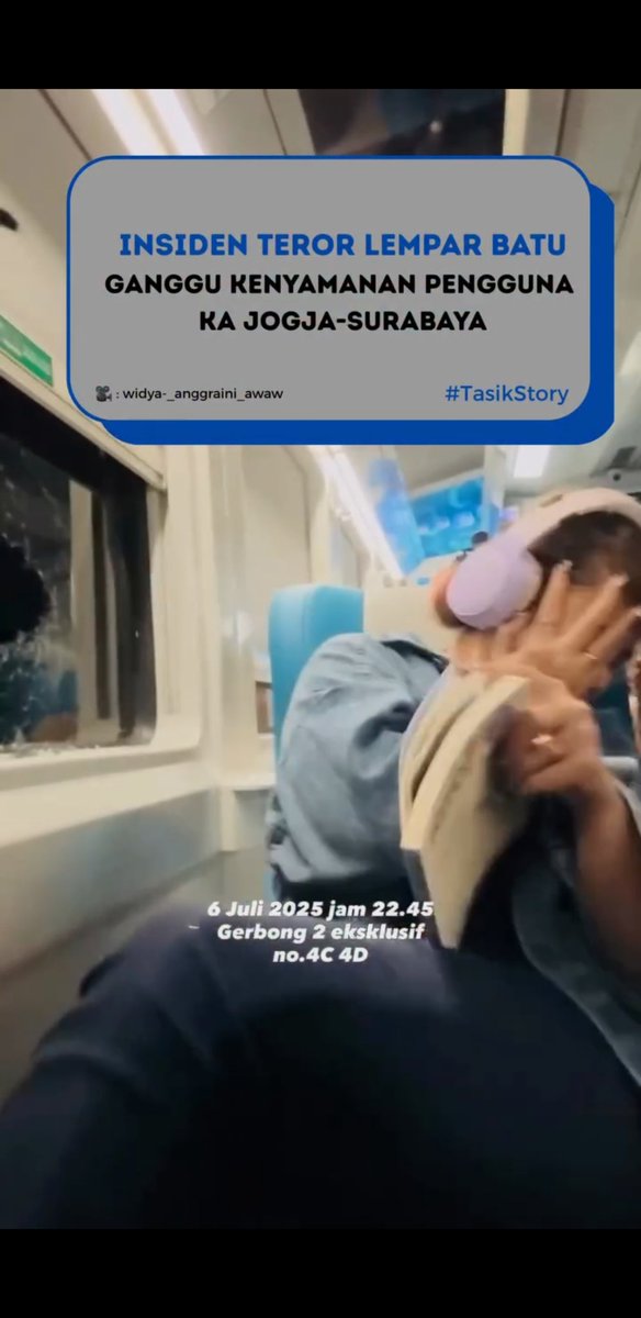 Kasihan mbaknya, sampe trauma 😱😱