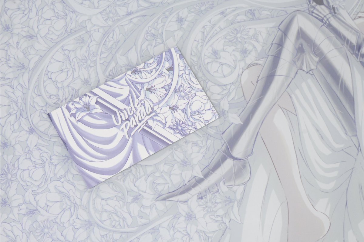 UnclePanda68503's tweet image. Delicate linework weaves a dreamscape — white hair and armor turning into poetry within a halo of light.
