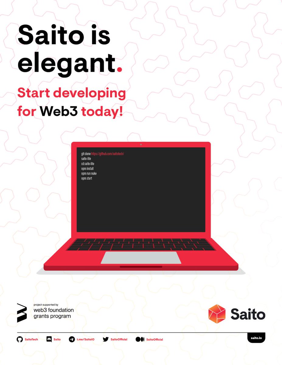 So far in 2025 Saito has jumped ahead of the roadmap and still found time to design and implement native, divisible NFTs.

Building on Saito is different, but it isn't difficult. Time to start thinking about what you want to build.

Team is here to help developers however we can.