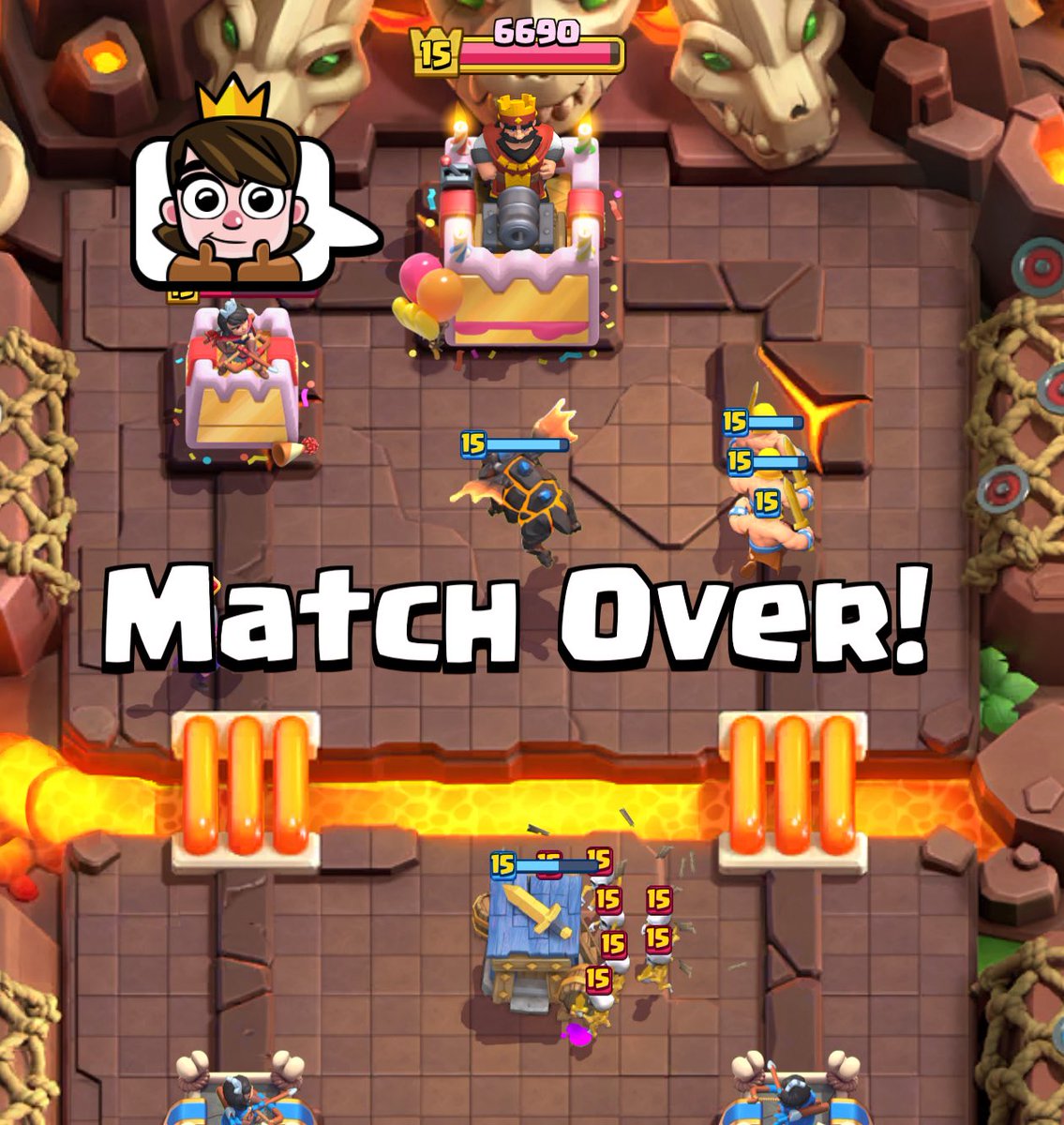 alt3sevens's tweet image. Absolutely dominating this new #ClashRoyale season I’m absolutely barbing it ahhhhhhhhh oiiooooo it’s all over the place ahhhhdhhh