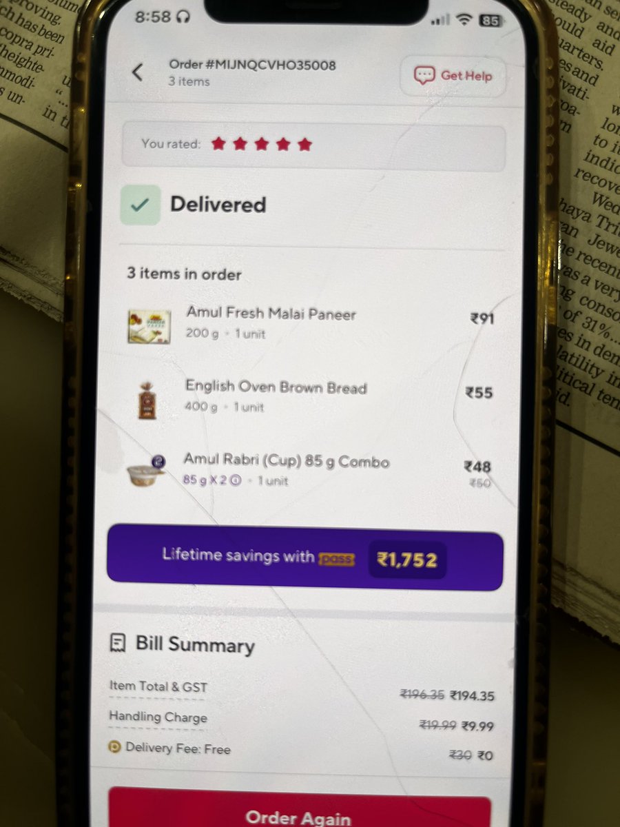 VJ_taurus's tweet photo. @ZeptoNow 
Amul Rabri received was having foul smell &amp; bitter in taste though expiry date is later. It lost its taste &amp; quality even before its expiry &amp; we received expired and spoiled product. Pls replace or redund. Raised complaint on app but receiving no response.
@Amul_Coop https://t.co/3G4vbcrle8