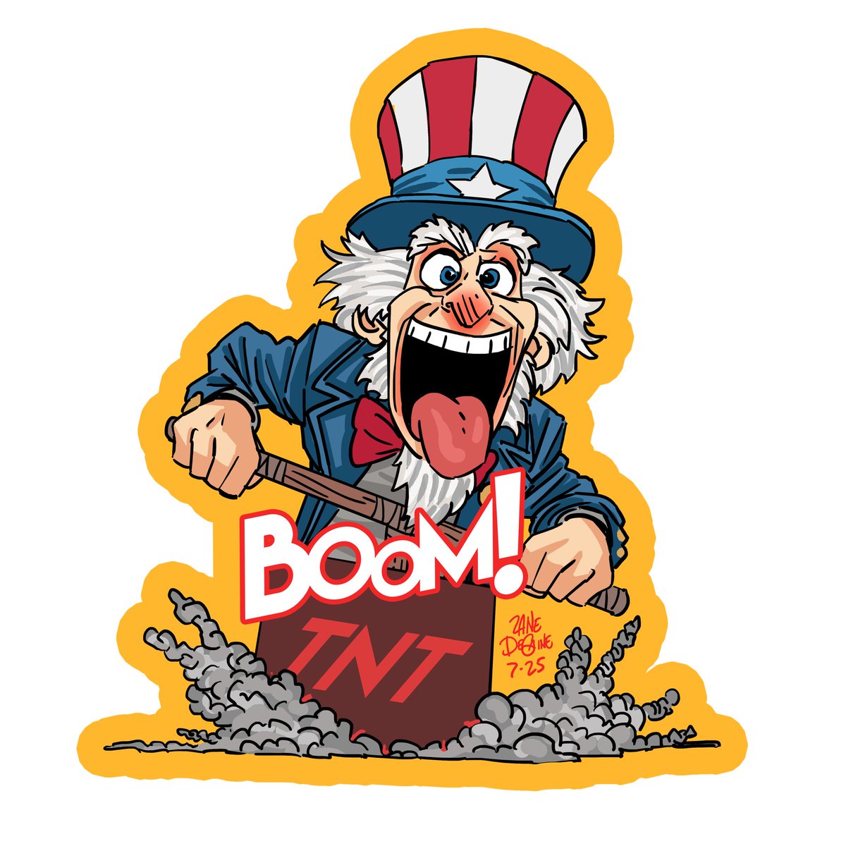 degainedesigns's tweet image. Everyone still have all their phalanges? #independenceday #FourthOfJuly #America #fireworks