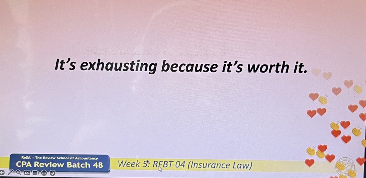 Magpatuloy kahit nakakapagod na. Fighting!!