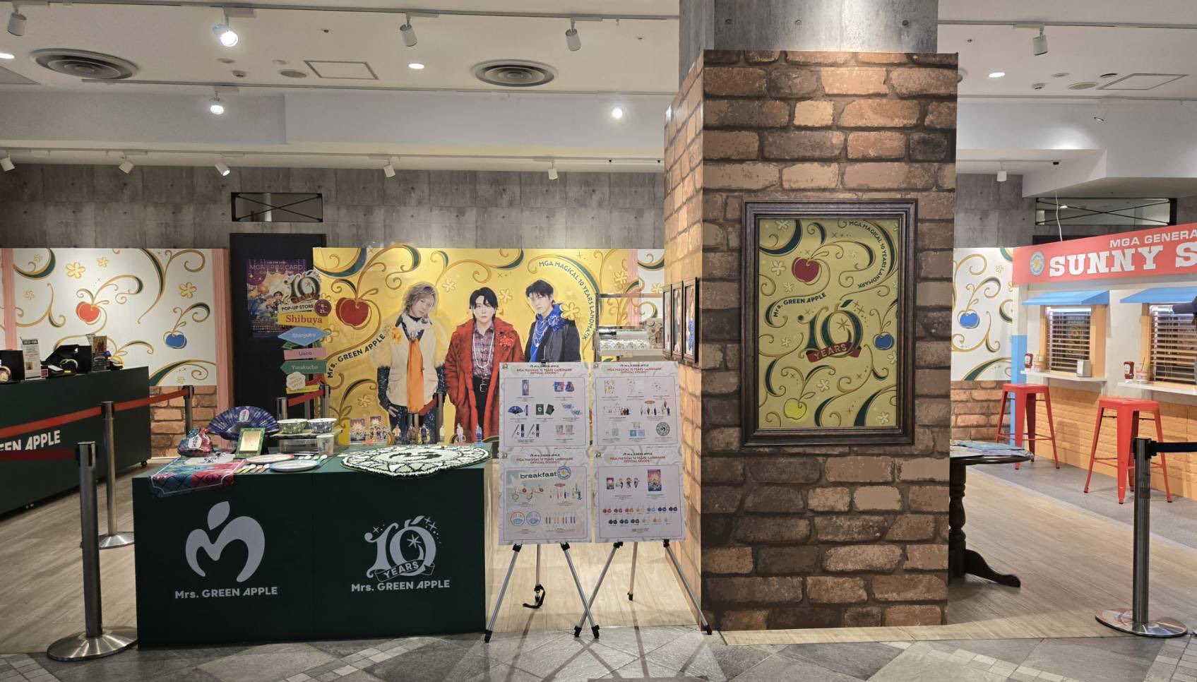 新品未開封】MGA ミセスグリーンアップル 10周年 popup