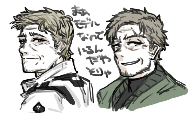 好みのおっさんの造形がこれなので自家栽培もこうなる 