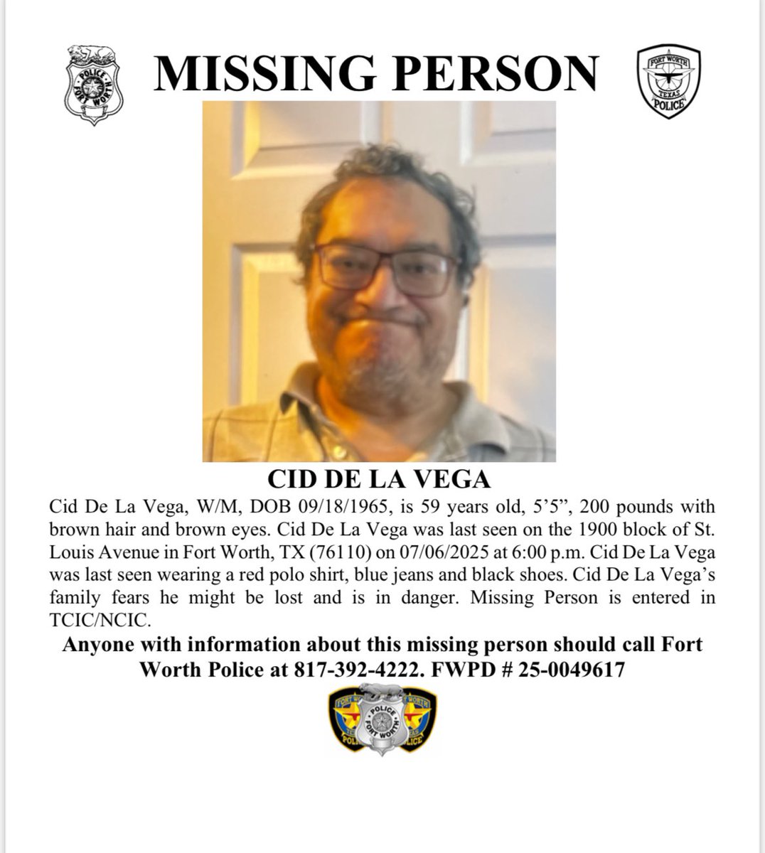 Missing Person. Please Share.
