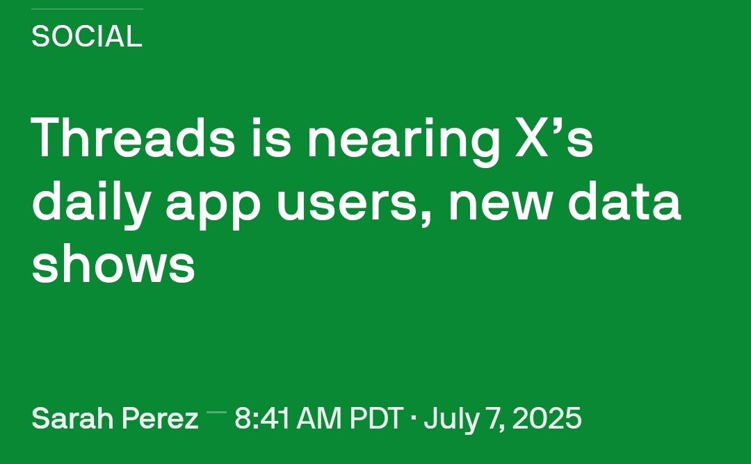 Threads is catching up to X.
I like to diversify my chaos.
Connect with me <a href="/madalinez/">Madaline</a>