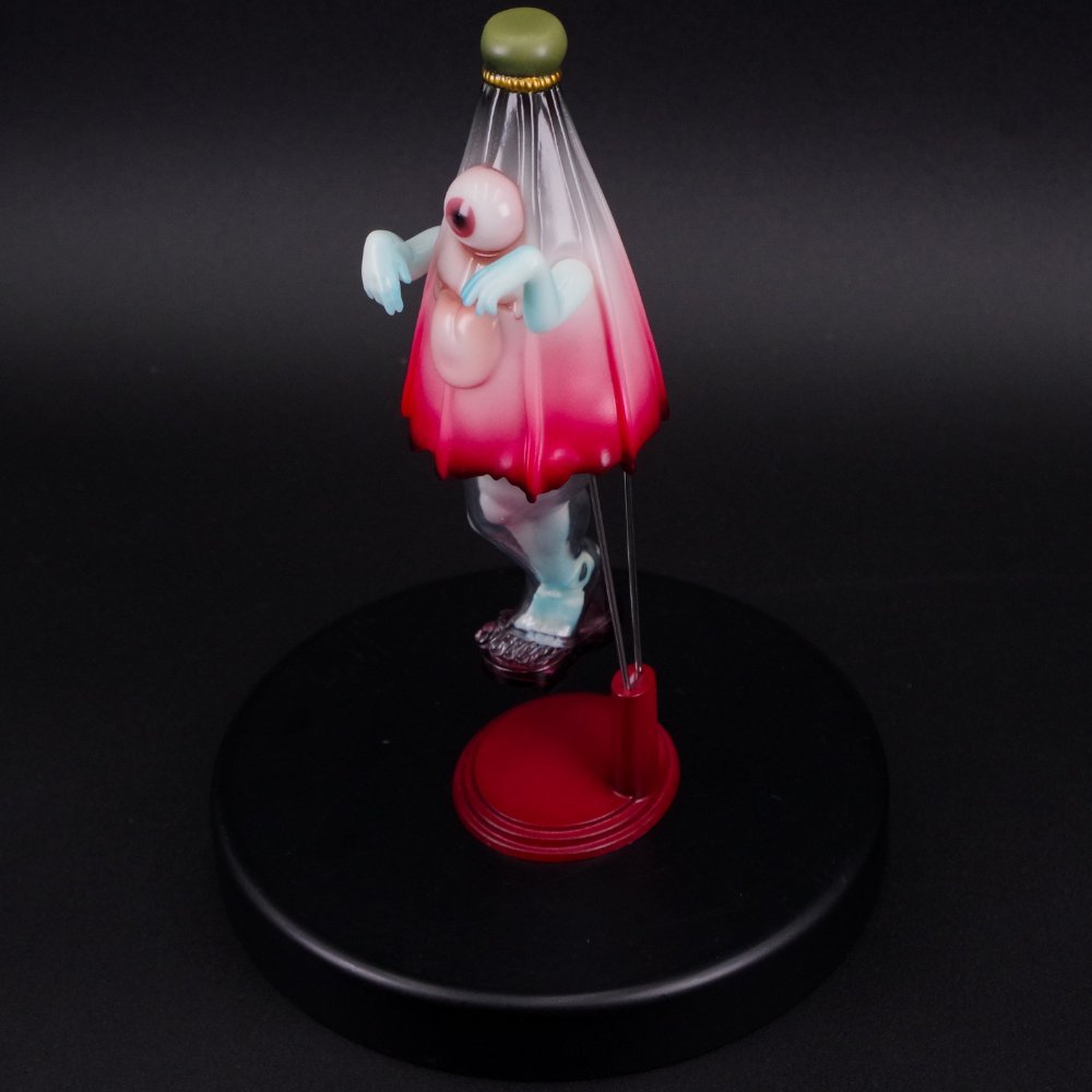 開始Monster Mind Toys山妖(蓄光)墓場の画廊当選品 ソフビ レッド