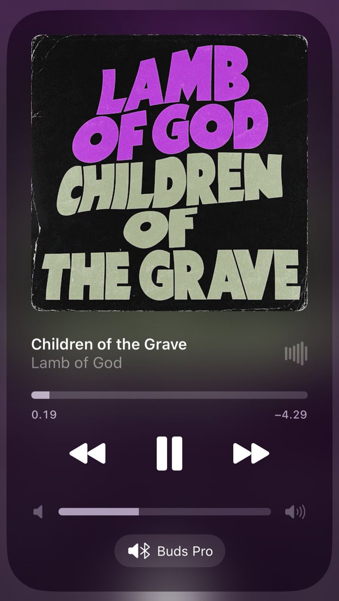 #NowPlaying <a href="/lambofgod/">Lamb Of God</a> on <a href="/youtubemusic/">YouTube Music</a>