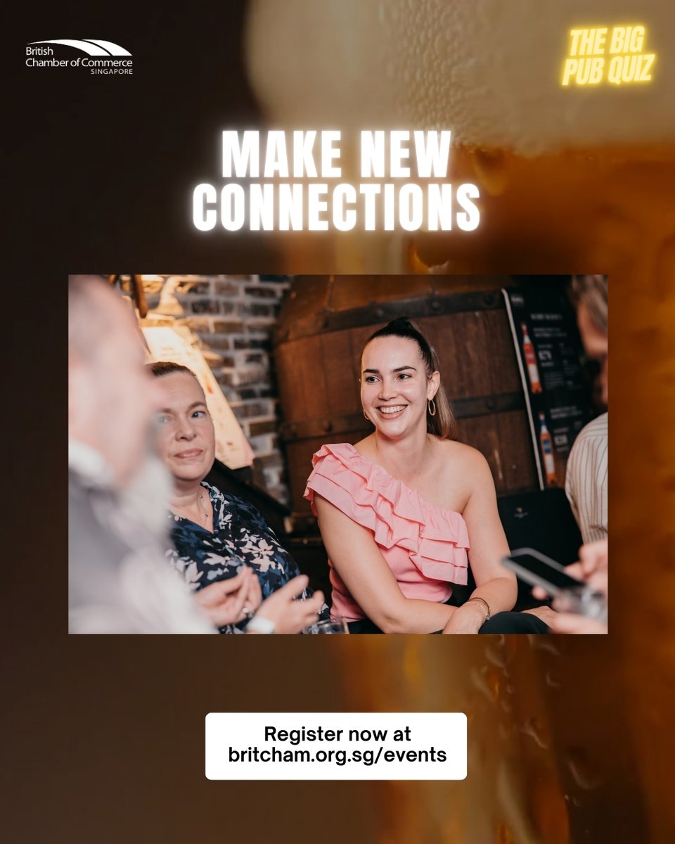 🚨 Registration closes SOON for The Big Pub Quiz at the Lion Brewery! 🎯 Epic moments, 🍻 free drinks, and 🏆 victory celebrations await! Sign up now! 👉 bit.ly/4ksPm1Z
 #Networking #QuizNight #LionBrewery #TeamWork #Fun
#BigPubQuiz