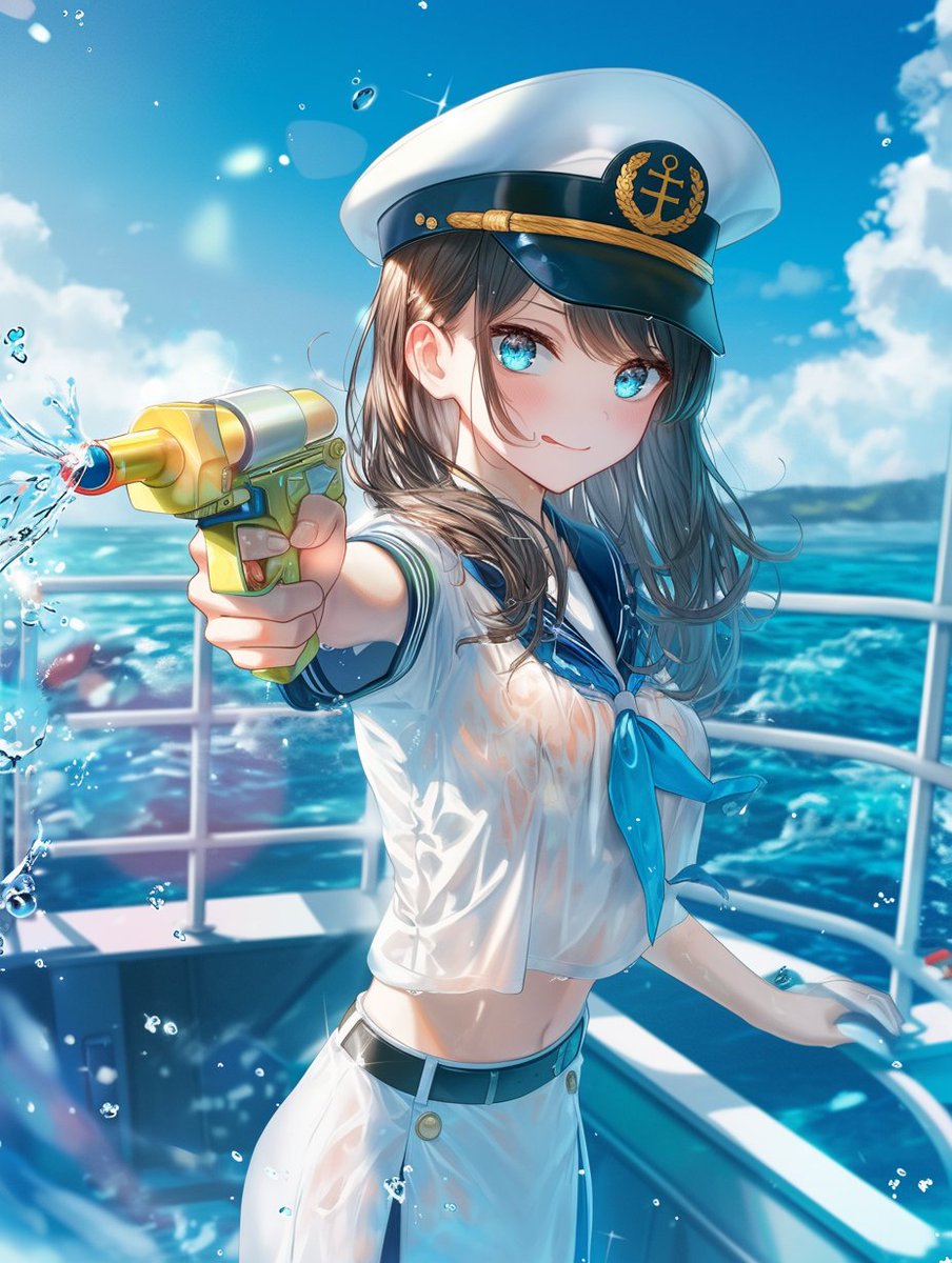 暑い🥵ね～

水鉄砲🔫で遊ぶ？
