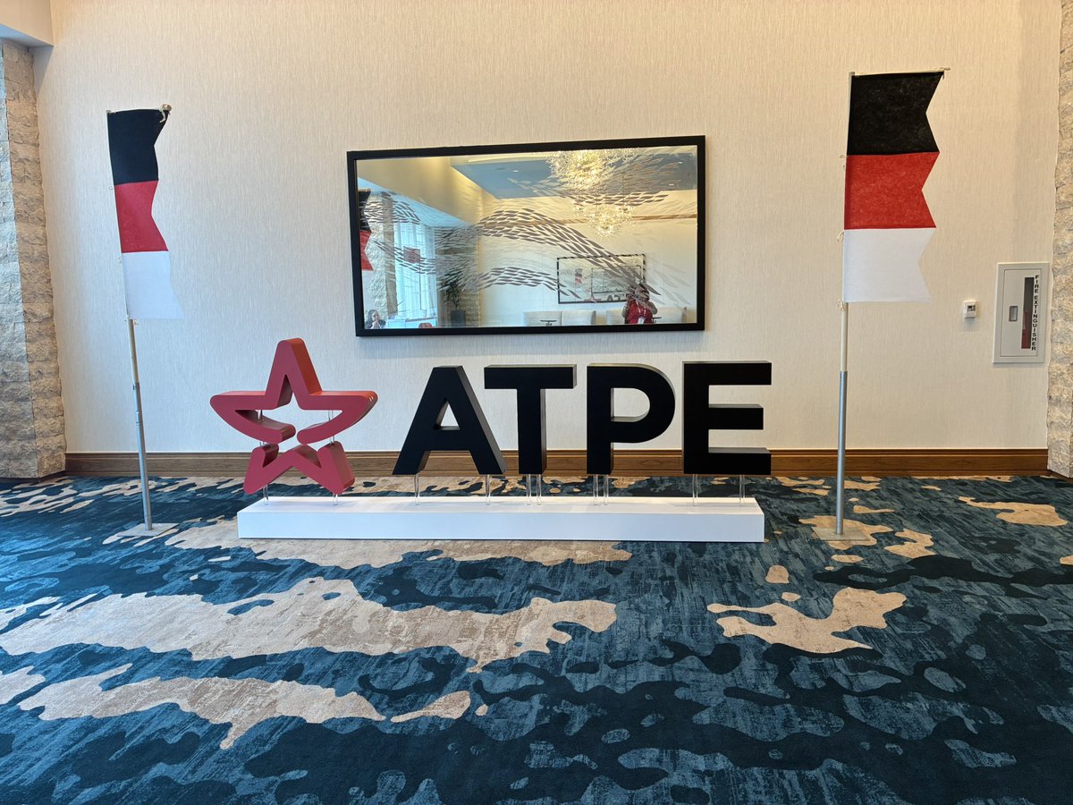 Northside Region 20 ATPE has arrived to the annual summit! Super excited to learn, refresh, and engage with you all! <a href="/OfficialATPE/">ATPE</a>