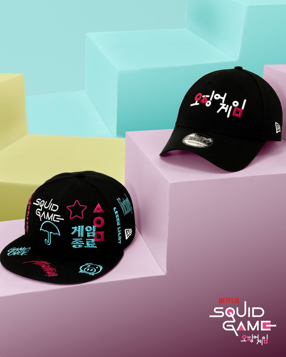 コラボキャップ イカゲーム NEW × Netflix 激レア ERA