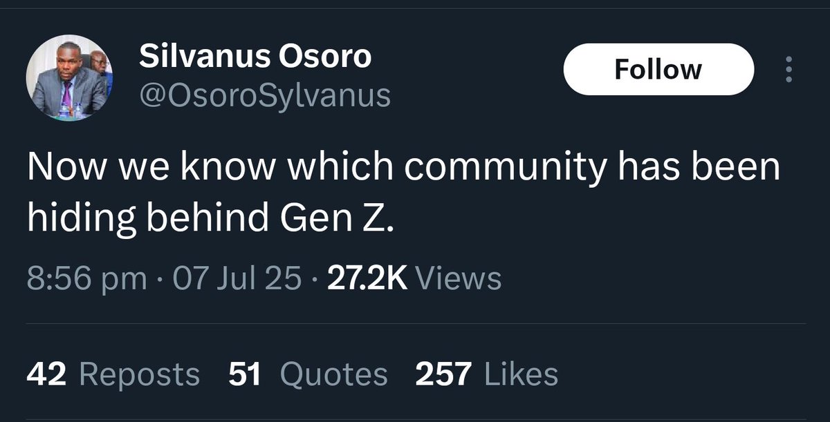 I wonder why he deleted this