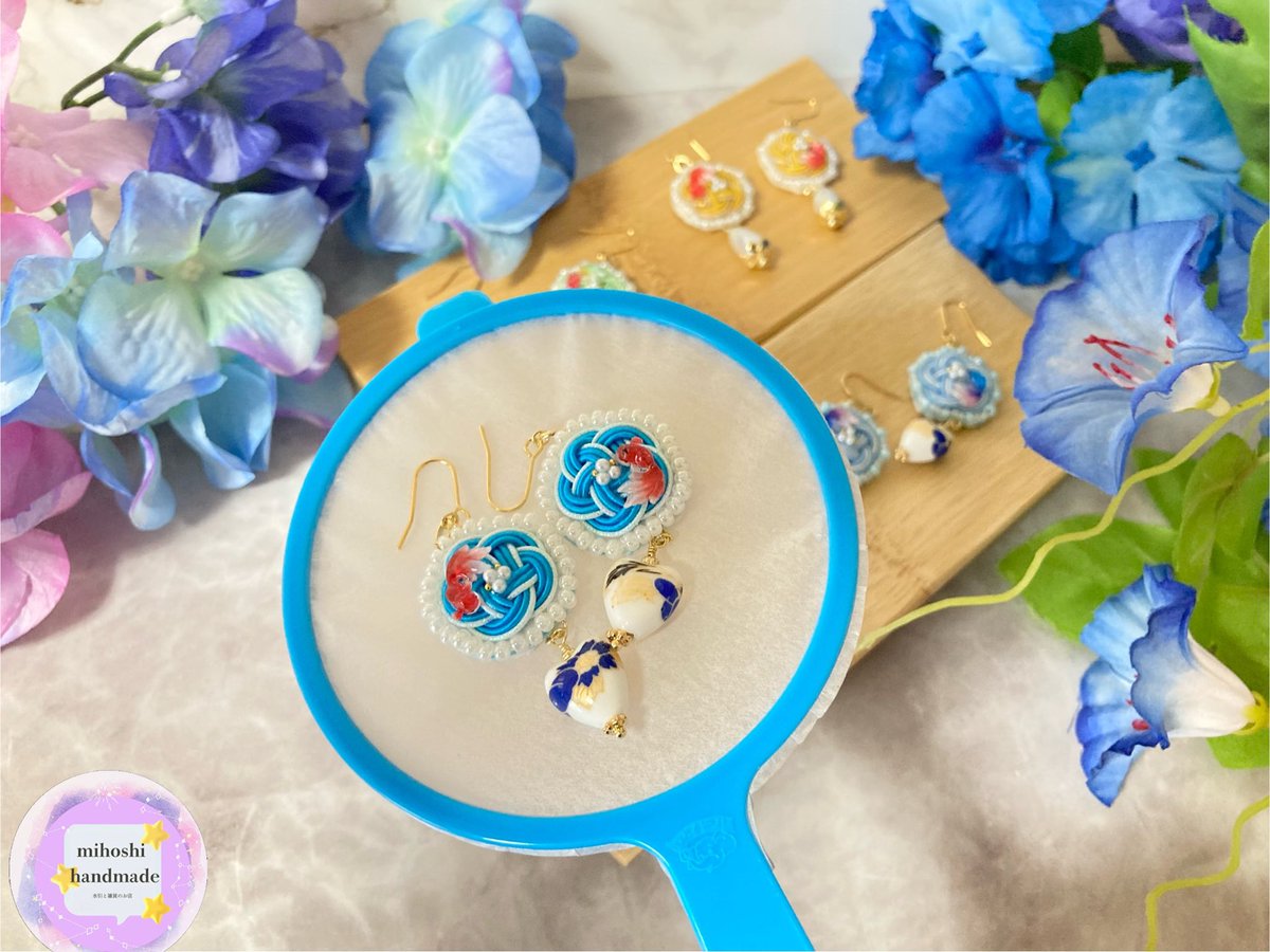 #クリエイターリンクデー
#365DIYtheme
 
素敵なタグありがとうございます🙇

水引で好きなものを好きなだけ作っていますmihoshiと申します🌟

夏は金魚モチーフを沢山作りました🍉

素敵な作家様、作品達と出会えたら嬉しいです✨
minne🛒 minne.com/@mocapudu1