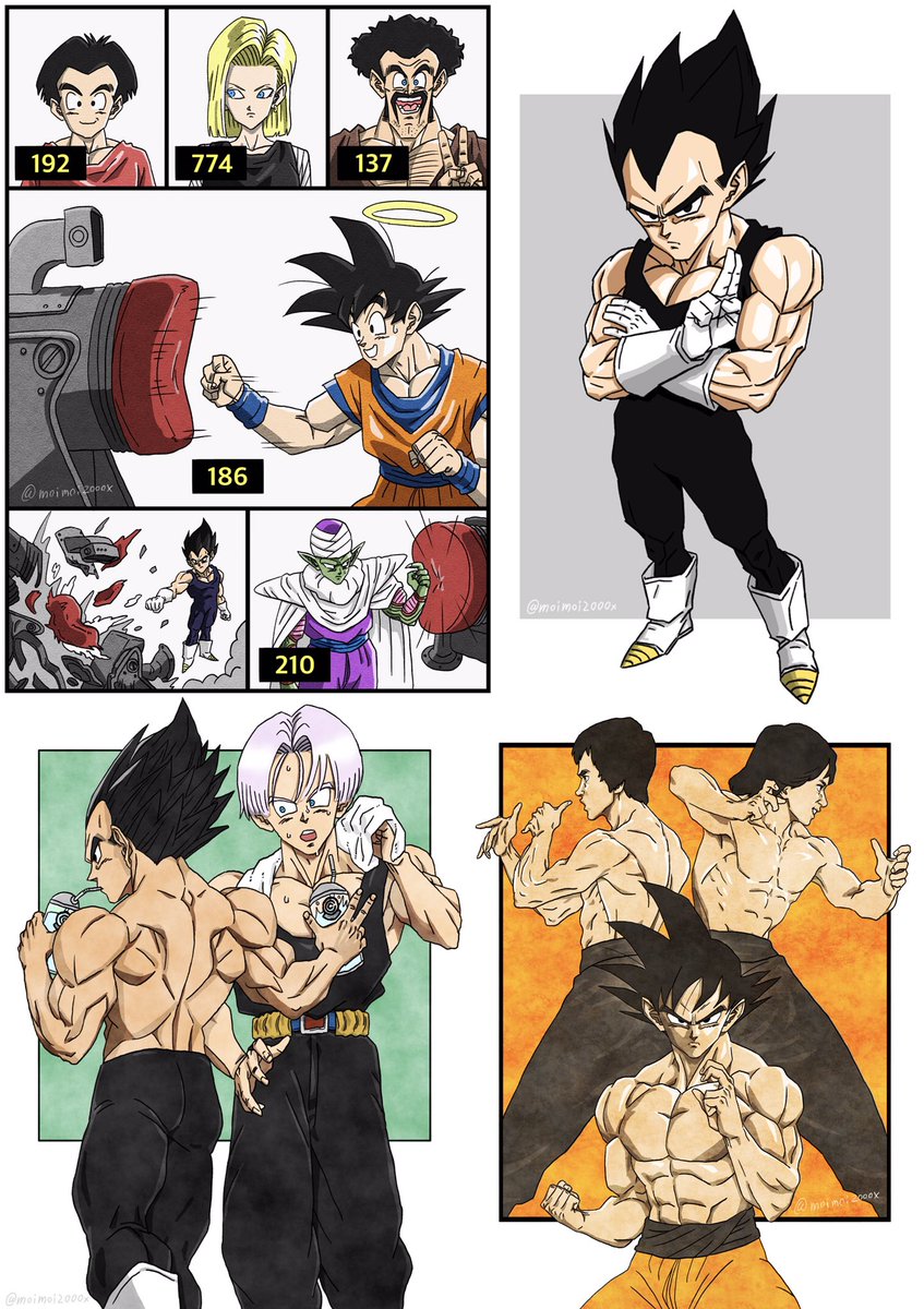 moimoi2000x's tweet image. ドラゴンボールイラストまとめ！！