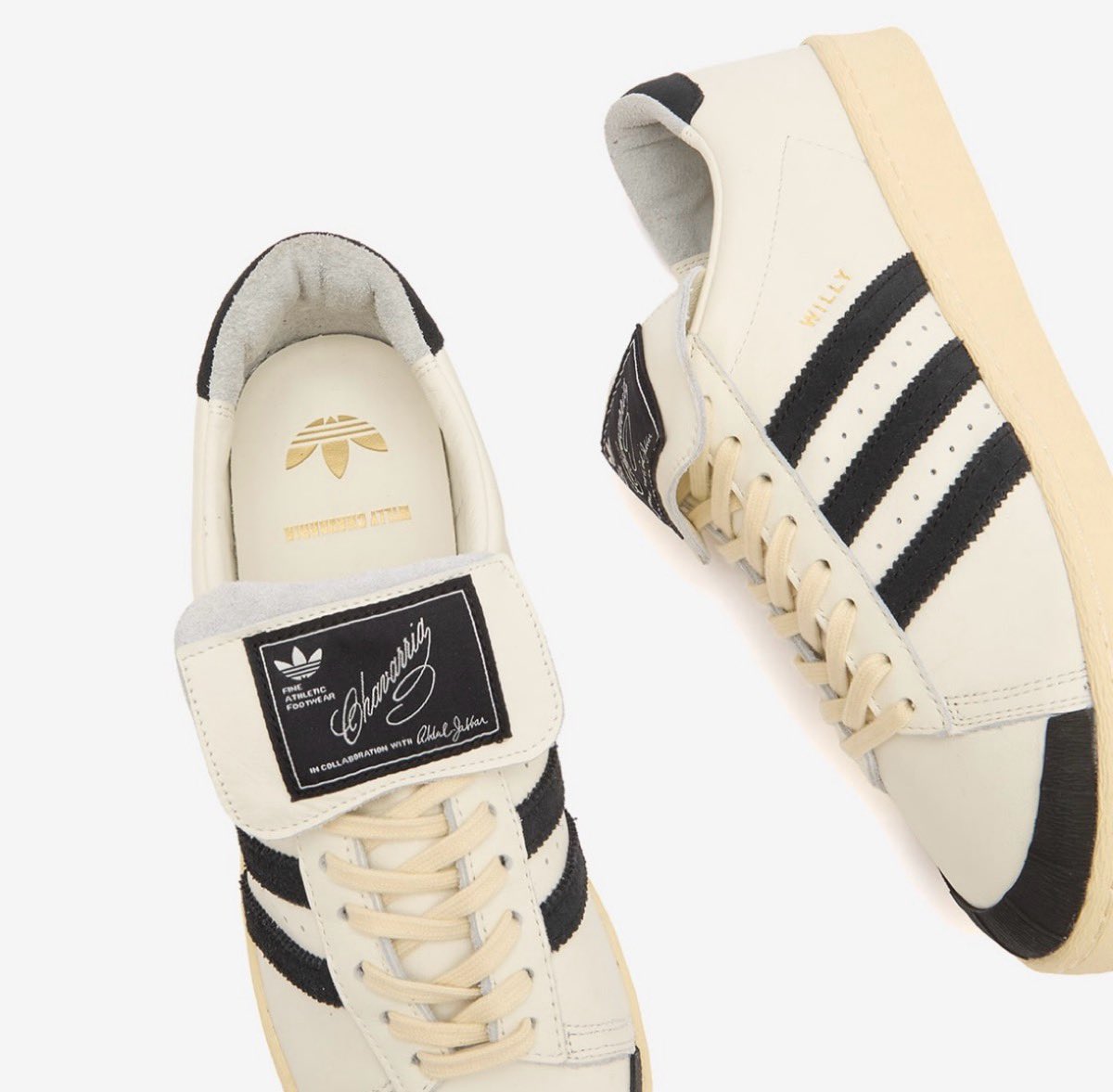 【関税込み】WILLY CHAVARRIA ローカットスニーカー Willy Chavarria x adidas Jabbar Low “Off White/Core Black”が