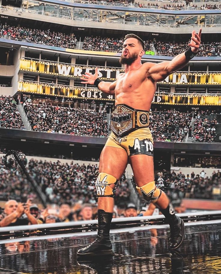 Day 238 of posting Austin Theory until he becomes united states champion again