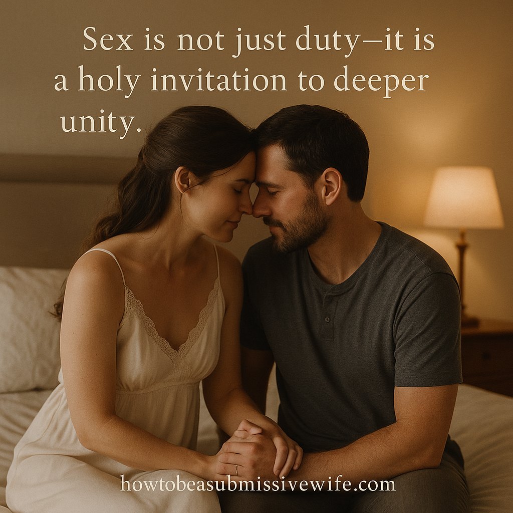howtobeasubwife's tweet photo. Sex isn’t just a duty, it’s a connection. Give with intention. Bond with joy.
#submissivewife #godlyintimacy #marriageconnection https://t.co/3dVIFwYPU1