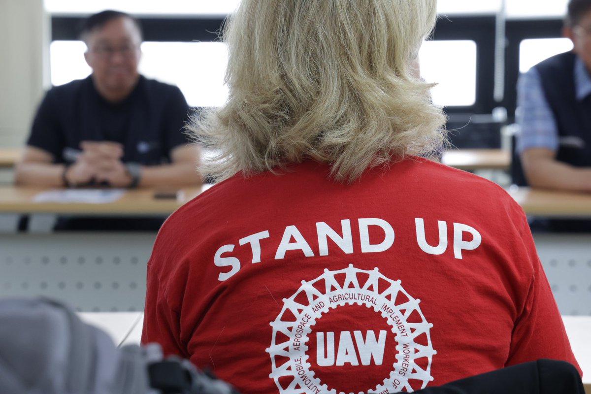 Thank you for having us, @metalunion! International solidarity is the only way forward for the working class.