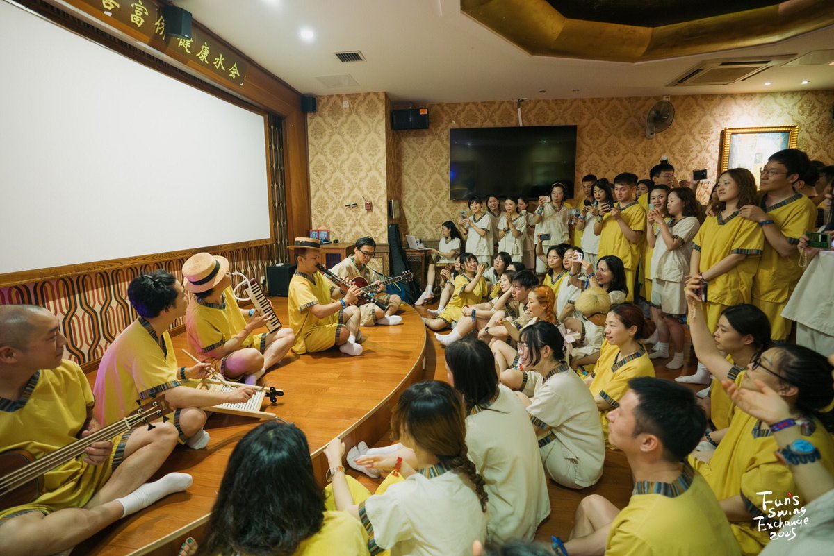 中国長沙「FUN SWING EXCHANGE 2…25」より帰国！

中国各地からダンサーが集まる非常にホットな３日間、最高のオーガナイザーチームと出会えた全てのダンサーに感謝。

辛い食べ物に暑い気候で常に汗だくでしたが笑
それもまた良しな最高の思い出はインスタから是非とも。
instagram.com/clap_stomp_swi…