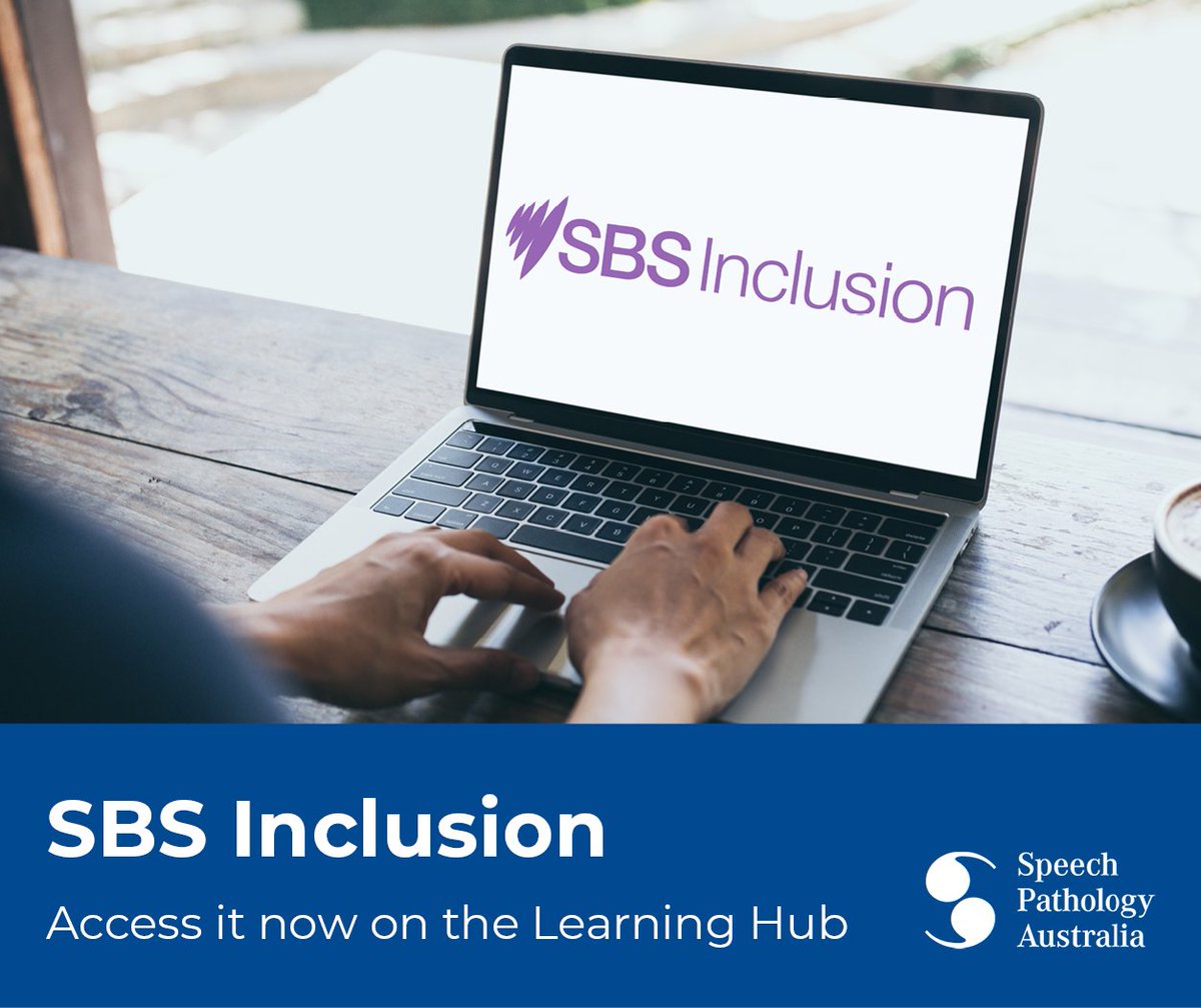 SpeechPathAus's tweet image. SPA is proud to bring members access to the SBS Inclusion program, a powerful series of self-paced online courses that support inclusive, respectful workplaces.
👉 bit.ly/41GHktx
#SBSInclusion #RespectfulWorkplace