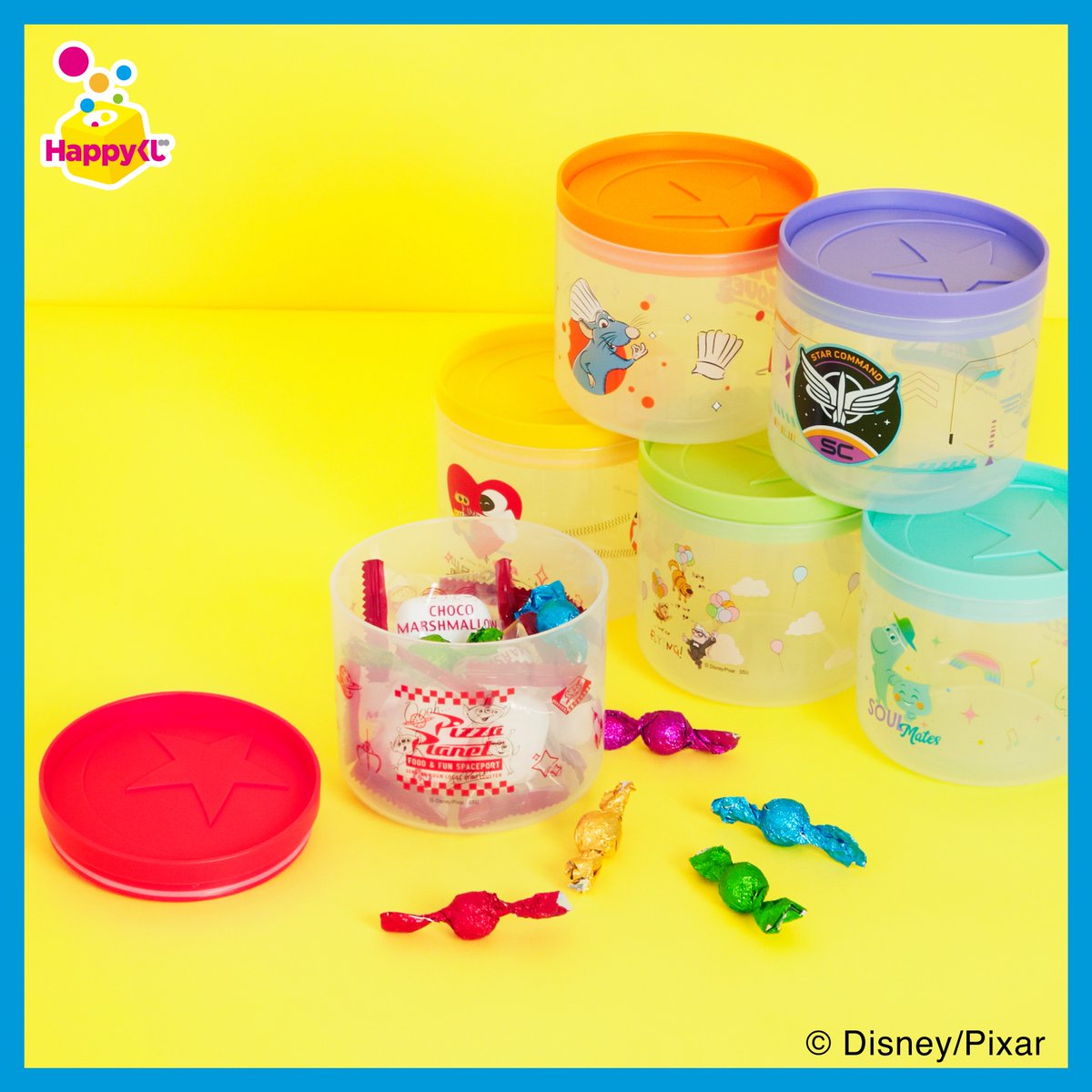 🟡もう手に入れた？ピクサーくじ🔵 ＼ 💡Happyくじ/PIXAR 2025💡 7/4