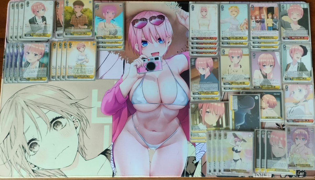 ws4696's tweet photo. 【WS】五等分の花嫁優勝デッキレシピ(bulldor/Hadsu🏴☠️👾)【ヴァイスシュヴァルツ】 #WSdeck5HY https://t.co/u6fjfYMdpt https://t.co/6eBRLYa513