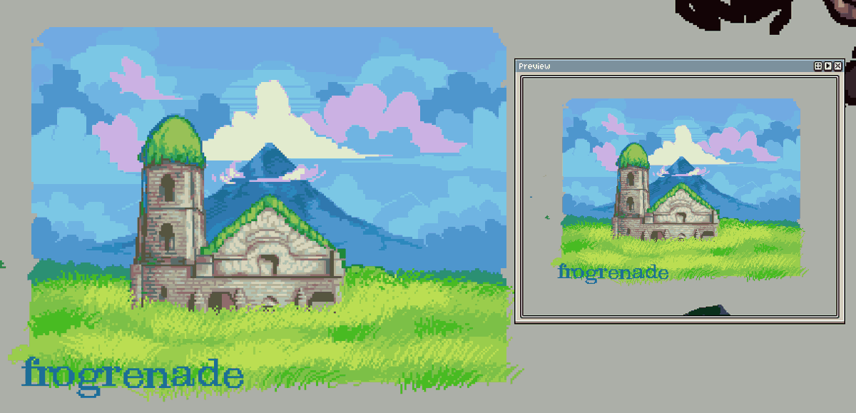 frogrenade's tweet image. cagsawa ruins, albay 

#pixelart #artph