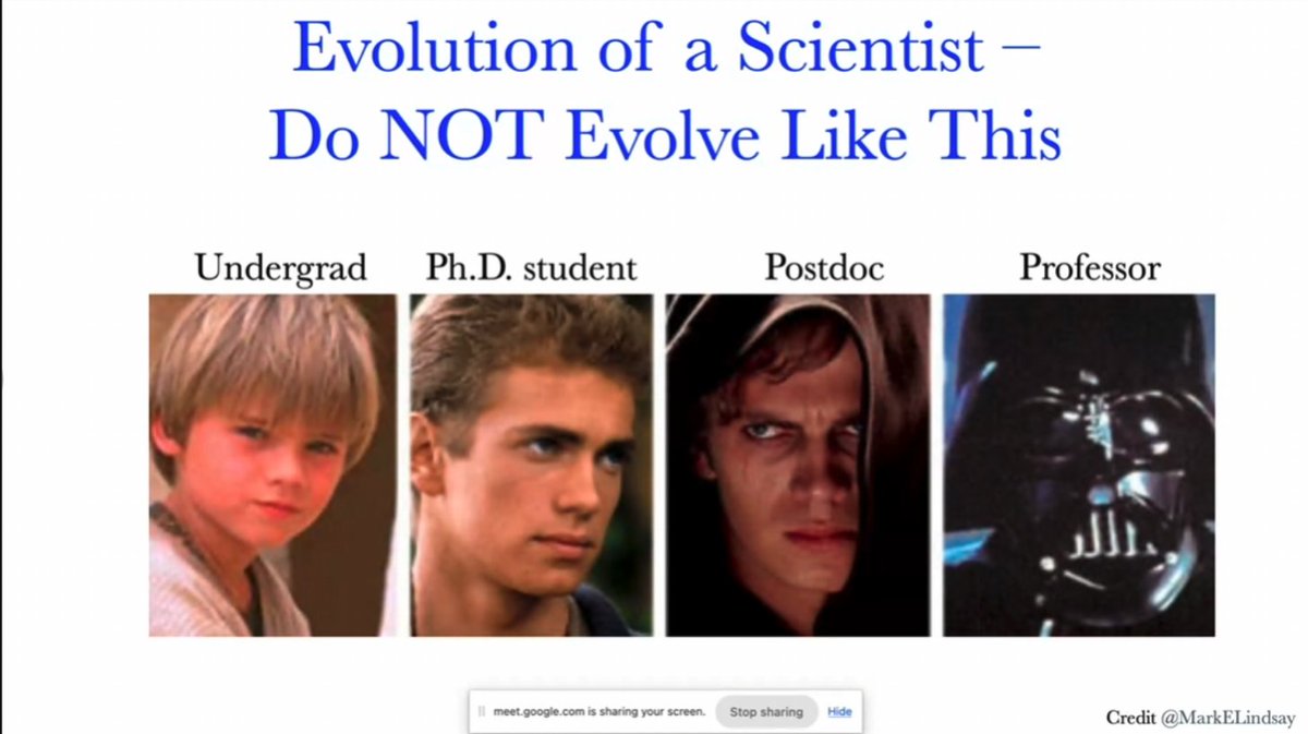 had a great discussion at the <a href="/bioclub_iiserb/">Biology Club IISERB</a> of <a href="/iiserbhopal/">IISER Bhopal</a>. the best slide ever credit @MarkELindsay #georgelucas was a century ahead.