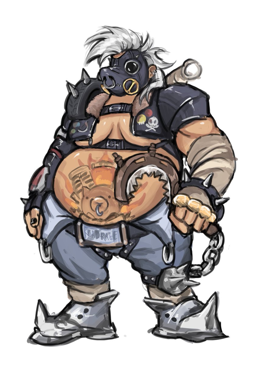 crabcells's tweet image. I made a fem roadhog design
#Overwatch #Overwatch2 #OverwatchFanart #Roadhog