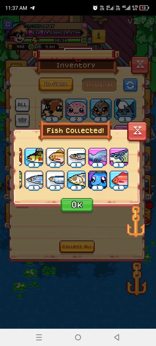 Gm! No crazy post today, finally I was able to get mythical with my pets 🫡 <a href="/FishingFrenzyCo/">Fishing Frenzy</a>